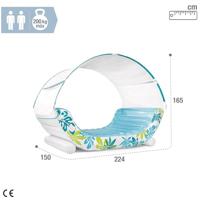 Intex tropical canopy opblaasbare lounge - thumbnail