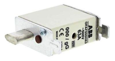 ABB 1SCA022627R1390 NH-zekering 63 A 500 9 stuk(s)