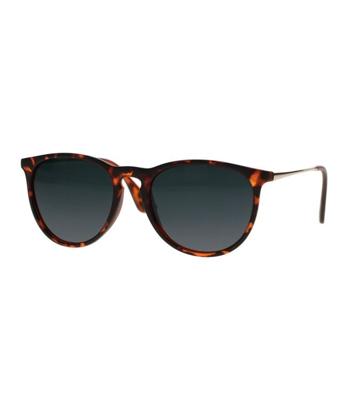 Spectrum zonnebril tortoise goud smoke glas unisex