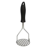 Aardappelstamper/pureestamper - kunststof/metaal - keuken gerei - 23 cm