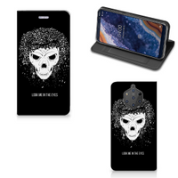 Mobiel BookCase Nokia 9 PureView Skull Hair