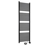 Handdoekradiator Thermrad Tone-e | 180x55 cm | Elektrisch | 900 Watt | Mat zwart