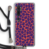 Purple Giraffe: Xiaomi Mi Note 10 Transparant Hoesje met koord