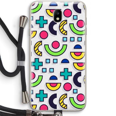 8-bit N°6: Samsung Galaxy J7 (2017) Transparant Hoesje met koord