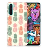 OnePlus Nord | Siliconen Case | Ananas