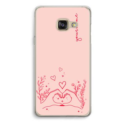 Love is in the air: Samsung A3 (2017) Transparant Hoesje