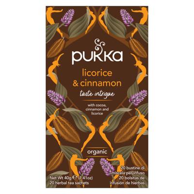 Pukka Licorice & Cinnamon Biologische Thee 20 Zakjes
