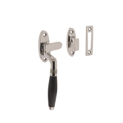 Intersteel Raamsluiting links Ton - nikkel glans/ebbenhout
