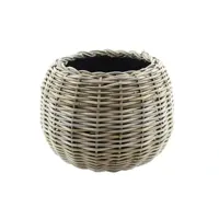 Drypot tina rotan d45h34cm bruin