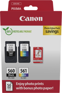 Canon 3713C008 inktcartridge 2 stuk(s) Origineel Zwart, Cyaan, Magenta, Geel