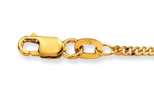 Glow 201.450.40 Ketting Gourmetschakel geelgoud 1,6 mm 4 gram 50 cm