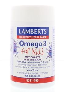 Lamberts Visolie omega 3 for kids (100 caps)