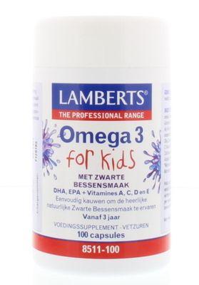 Lamberts Visolie omega 3 for kids (100 caps)