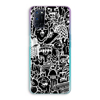 Vexx Black Mixtape: Oppo A72 Transparant Hoesje