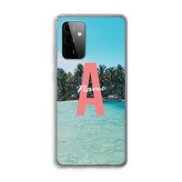Pacific Dream: Samsung Galaxy A72 Transparant Hoesje