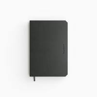 Notitieboek de KEMPEN Ashblack 110x160mm lijn 160 pagina&apos;s 90gr zwart