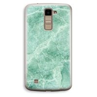Groen marmer: LG K10 (2016) Transparant Hoesje