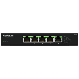 NETGEAR MS305-100EUS netwerk-switch Unmanaged 2.5G Ethernet (100/1000/2500) Zwart