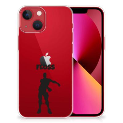 Apple iPhone 13 Telefoonhoesje met Naam Floss Apple iPhone 13 Telefoonhoesje met Naam Floss