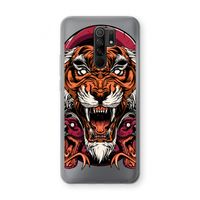 Tiger and Rattlesnakes: Xiaomi Redmi 9 Transparant Hoesje