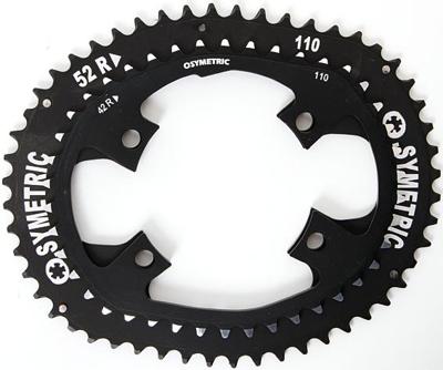 O.symetric Chain ring 38/52t kit