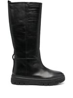 Geox bottes Isotte en cuir - Noir