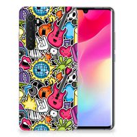 Xiaomi Mi Note 10 Lite Silicone Back Cover Punk Rock - thumbnail