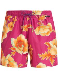 ETRO short de bain à fleurs - Violet