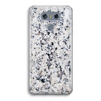 Gespikkelde marmer: LG G6 Transparant Hoesje