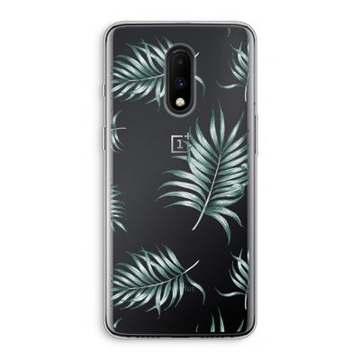 Simple leaves: OnePlus 7 Transparant Hoesje