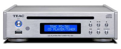 TEAC: PD-301 Tuner/CD-speler - Zilver
