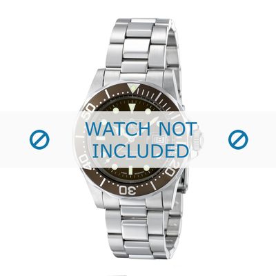 Horlogeband Invicta 17056 / 4857 Pro Diver / 8926 / 17055.01 / 17055 / 9307 / 9308 Staal 20mm