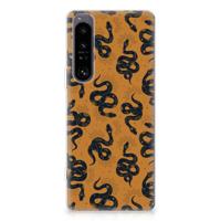 TPU Hoesje voor Sony Xperia 1 IV Snakes