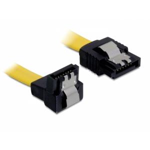 DeLOCK 0.5m SATA M/M SATA-kabel 0,5 m Geel