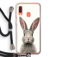Daisy: Samsung Galaxy A20e Transparant Hoesje met koord