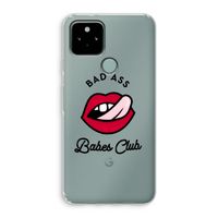 Badass Babes Club: Google Pixel 5 Transparant Hoesje