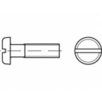 TOOLCRAFT TO-5360568 Platkopschroeven M5 16 mm Sleuf RVS A2 500 stuk(s)