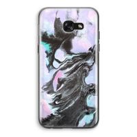 Pastel zwart: Samsung Galaxy A5 (2017) Transparant Hoesje