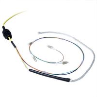 ACT 300 meter Singlemode 9/125 OS2 indoor/outdoor kabel 4 voudig met LC connectoren - thumbnail