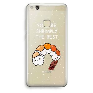 You're Shrimply The Best: Huawei Ascend P10 Lite Transparant Hoesje