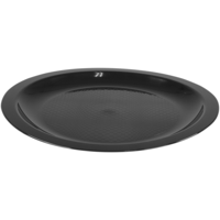 Goldplast Bord | dessertbord | Use & reuse | reusable | rond | 1-vaks | pP | Ø18.5cm | zwart | 600 stuks