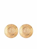 Givenchy Pre-Owned boucles d'oreilles clip à logo 4G (années 1980)
