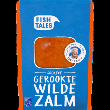 Fish Tales Sockeye Gerookte Wilde Zalm 100 g bij Jumbo