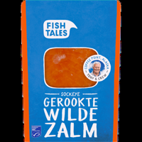 Fish Tales Sockeye Gerookte Wilde Zalm 100 g bij Jumbo