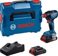Bosch Professional GDX 18V-210 C 06019J0203 Accu-draaislagmoeraanzetter 18 V Li-ion Incl. Bluetooth-module, Incl. 2 accus, Incl. lader, Incl. koffer