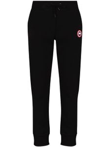 Canada Goose pantalon de jogging Muskoka à patch logo - Noir