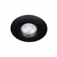 Philips LED spot GU10 4.9Watt rond ZWART dimbaar - thumbnail