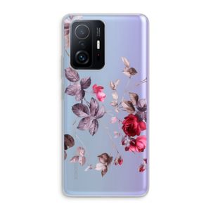 Mooie bloemen: Xiaomi 11T Pro Transparant Hoesje