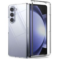 Hard Cover Hoesje Geschikt voor de Samsung Galaxy Z Fold 5 Transparant - thumbnail
