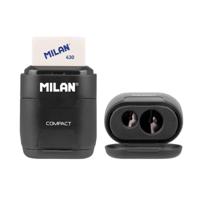 Puntenslijper Milan compactserie especial shadow Zwart Natuurlijk rubber